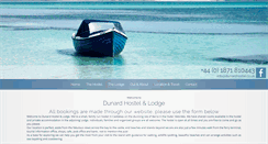 Desktop Screenshot of dunardhostel.co.uk